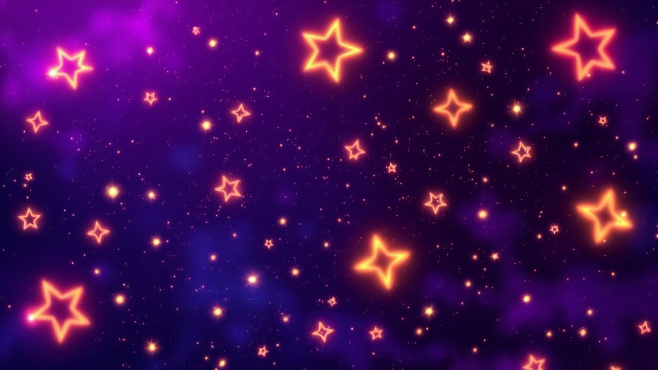 Glowing star symbols representing the Super Slots lobby
